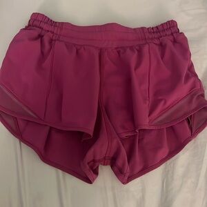 Lululemon Hotty Hot Shorts Sonic Pink Size 6